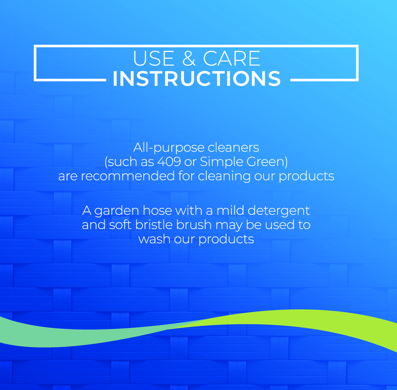 How do I clean my Suncast® product? Suncast